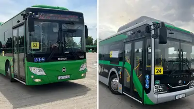 На двух маршрутах в Алматы обновили автобусы и сократили интервал движения, фото - Новости Zakon.kz от 02.07.2024 13:01