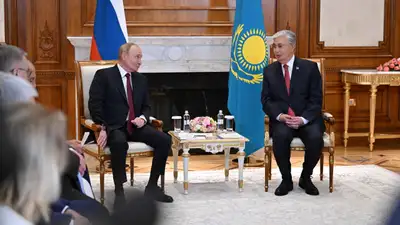 Токаев провел встречу с Путиным, фото - Новости Zakon.kz от 03.07.2024 21:27
