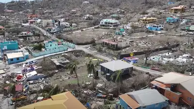 Ураган Берилл разрушил остров Карриаку