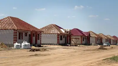 В Актюбинской области строительство домов идет активными темпами