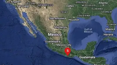землетрясение в Мексике