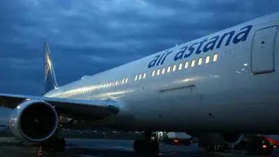 Авиакомпания Air Astana, Эйр Астана, самолет, самолеты 