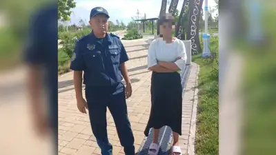 полиция нашла девочку в Туркестанской области, фото - Новости Zakon.kz от 20.07.2024 09:58