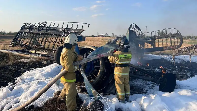 Крушение самолета Ан-2 в Акмолинской области: в Минтранспорта сделали заявление