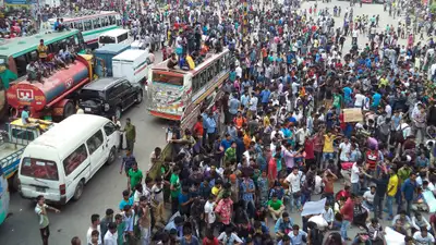 Студенческие протесты в Бангладеш, число погибших растет, в стране ввели комендантский час