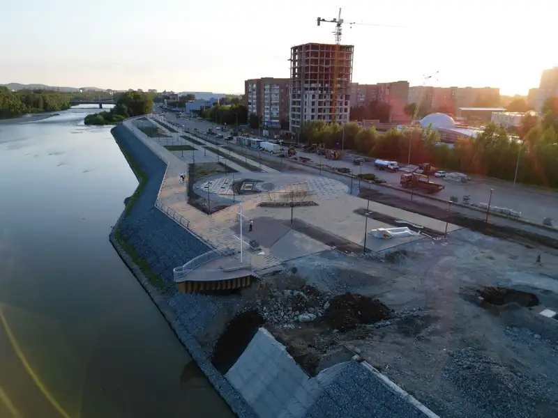 Возводится в Усть-Каменогорске, фото — Новости Zakon.kz от 23.07.2024 14:01