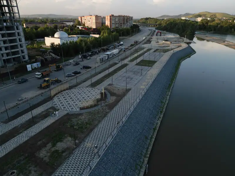 Возводится в Усть-Каменогорске, фото - Новости Zakon.kz от 23.07.2024 14:01