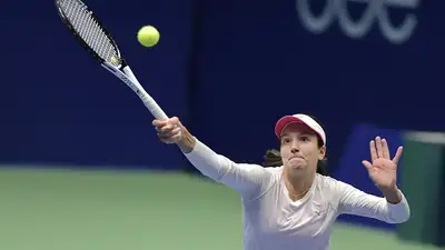 Анна Данилина провела матч второго круга в парном разряде турнира в Яссы 