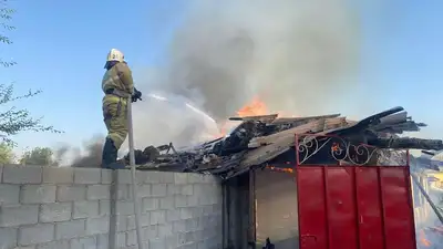 пожар в жилом доме