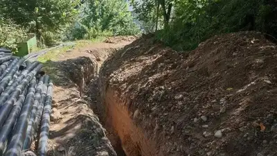 Управление городского планирования, Нур Алатау, раскопки