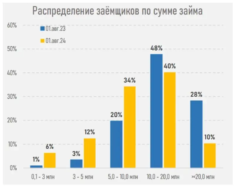 заемщики, доля, фото — Новости Zakon.kz от 09.09.2024 12:46