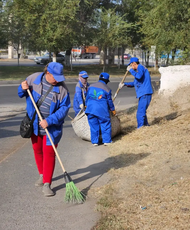 День чистоты в рамках республиканской программы Таза Қазақстан, фото - Новости Zakon.kz от 20.09.2024 16:47