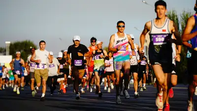 Финальный забег QAZAQ MARATHON в Павлодаре