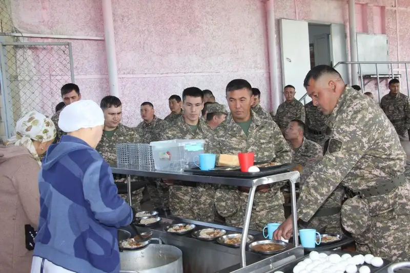 Учения проходят в военном институте Алматы, фото - Новости Zakon.kz от 25.09.2024 11:24