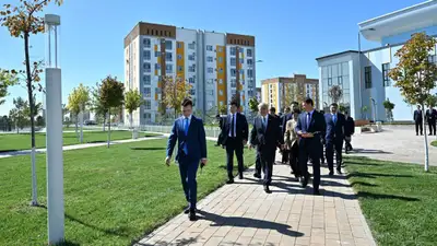 Касым-Жомарт Токаев рассказал, зачем приехал в Туркестан, фото - Новости Zakon.kz от 27.09.2024 15:56