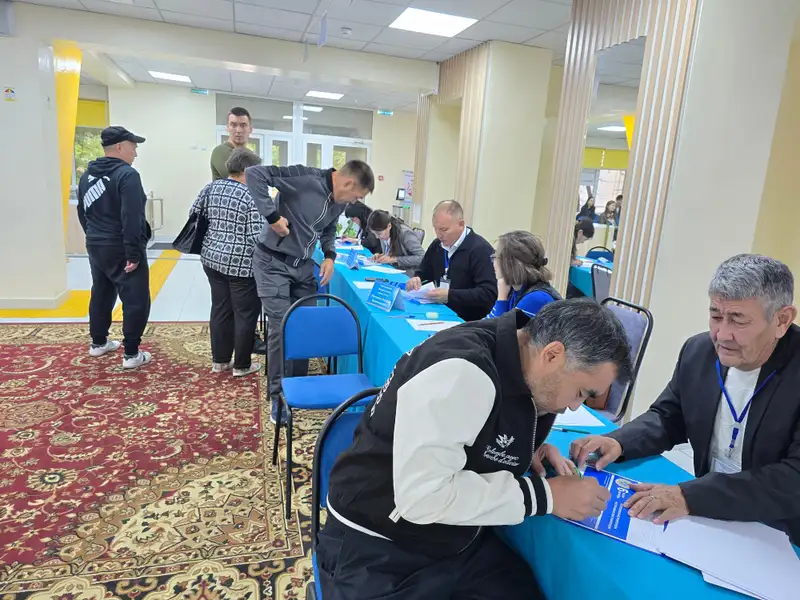 референдум по вопросу строительства АЭС в Алматы, фото - Новости Zakon.kz от 06.10.2024 13:22