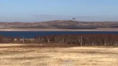 Крупный степной пожар в Карагандинской области: что там происходит , фото - Новости Zakon.kz от 07.10.2024 18:56