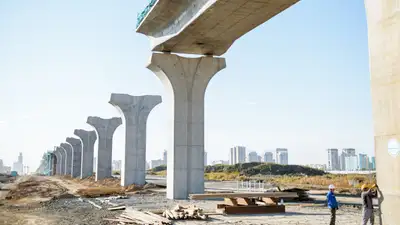 Жителей Астаны предупредили о неудобствах при строительстве LRT, фото - Новости Zakon.kz от 10.10.2024 13:58