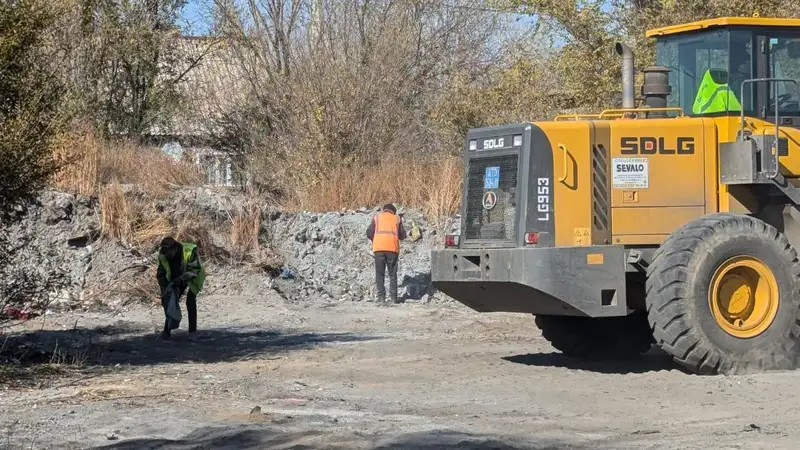 Множество стихийных свалок ликвидировали в Карагандинской области