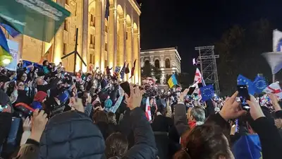 протесты в Тбилиси 