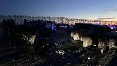 В Акмолинской области спасли трех человек при ДТП         