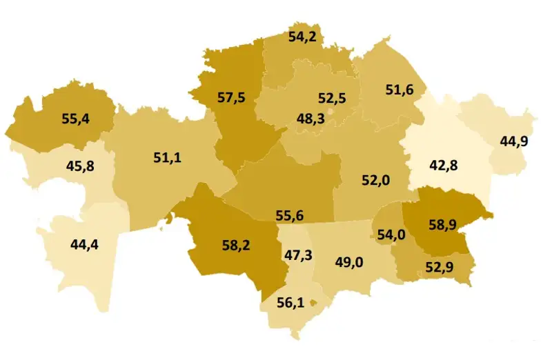 таблица экономика, фото - Новости Zakon.kz от 05.11.2024 10:48