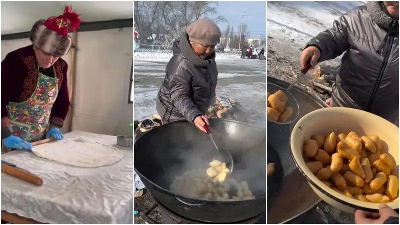 Зачем в одном из районов Костанайской области приготовили более двух тонн баурсаков