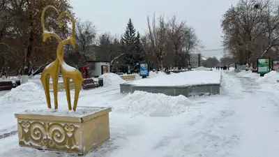 Петропавловск, зима в Петропавловске, зимний Петропавловск, снег в Петропавловске 