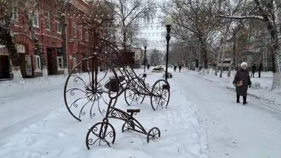 Петропавловск, зима в Петропавловске, зимний Петропавловск, снег в Петропавловске , фото - Новости Zakon.kz от 09.01.2025 14:44