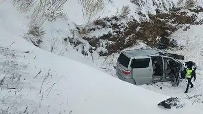 В Карагандинской области авто вылетело в кювет: погибли 7 человек