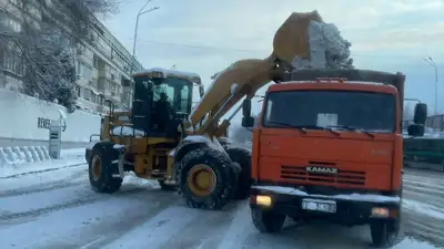 снегопад, Алматы, фото - Новости Zakon.kz от 16.12.2024 14:17