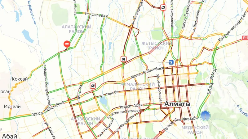 Алматы погрузился в 10-баллбные пробки из-за снегопада , фото - Новости Zakon.kz от 20.12.2024 19:00