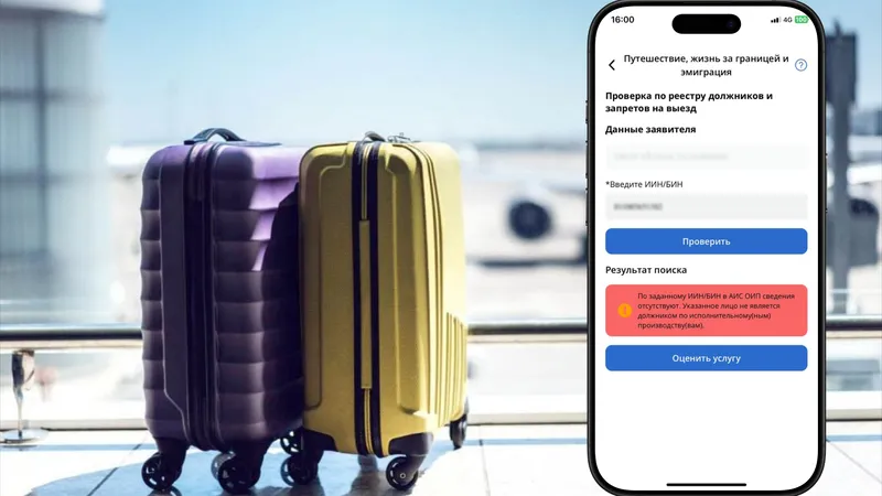 Запрет на выезд за границу: как оперативно проверить