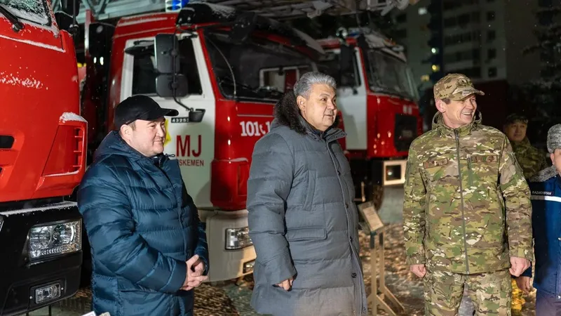 В ВКО в новогоднюю ночь поздравили врачей скорой помощи, полицейских, сотрудников ЧС и теплоэнергетиков