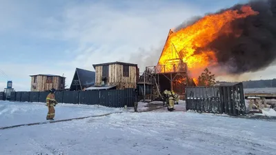 пожар, Акмолинская область, фото - Новости Zakon.kz от 02.01.2025 17:05