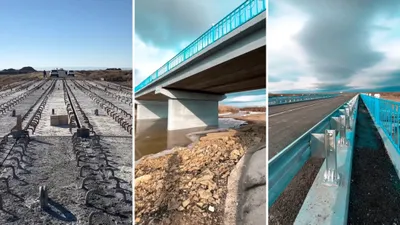 Пострадавший от паводков мост восстановили в Абайской области, фото - Новости Zakon.kz от 09.01.2025 05:35